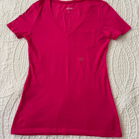 NWT 2 Express sexy basic v-neck tee t-shirts size XS - Picture 6 of 14